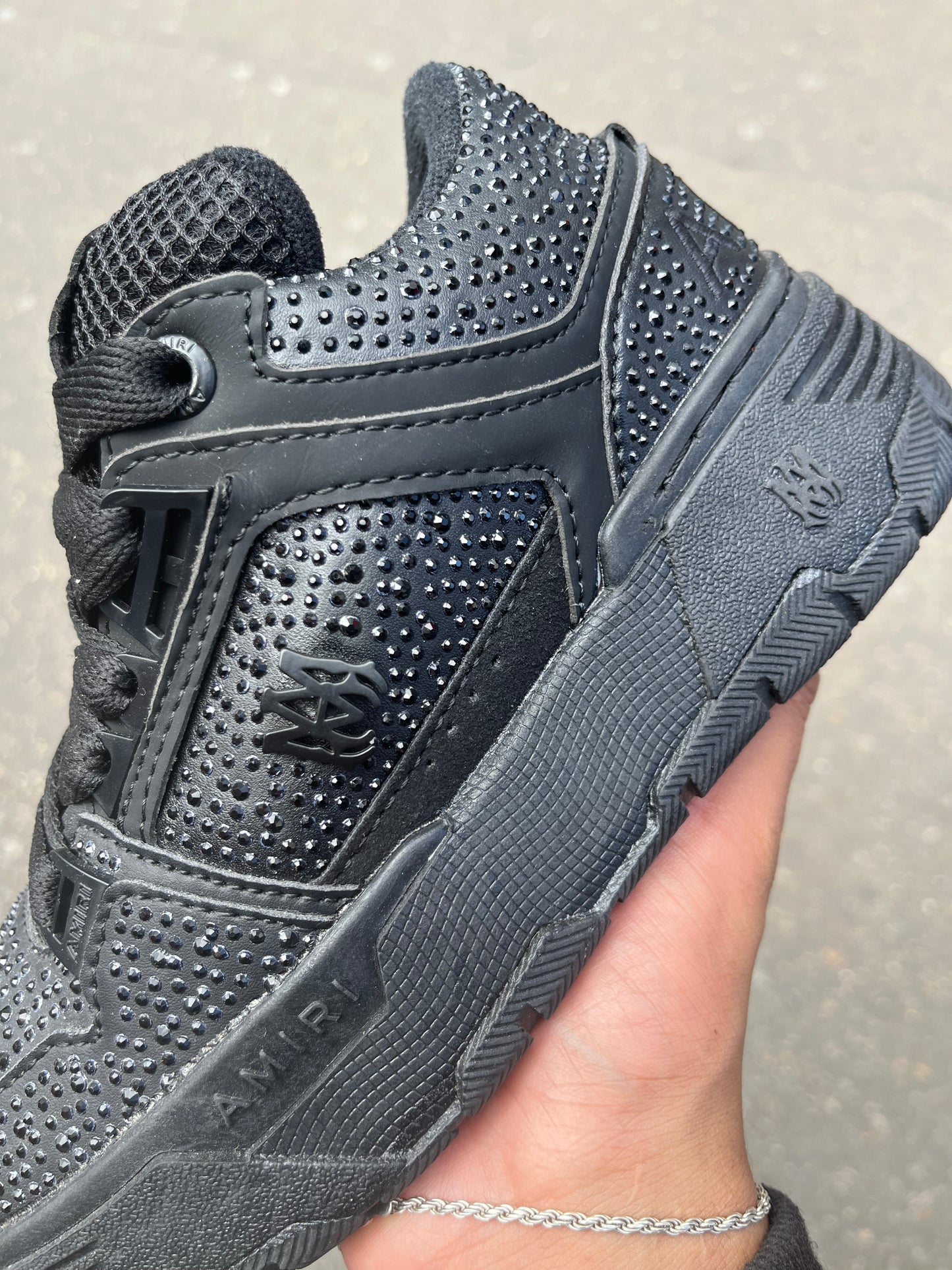 Amiri Crystal MA-1 Black (1.1)