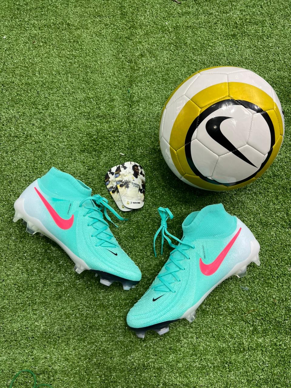 Nike Mercurial Superfly 8 Elite FG — Turquesa/Fucsia