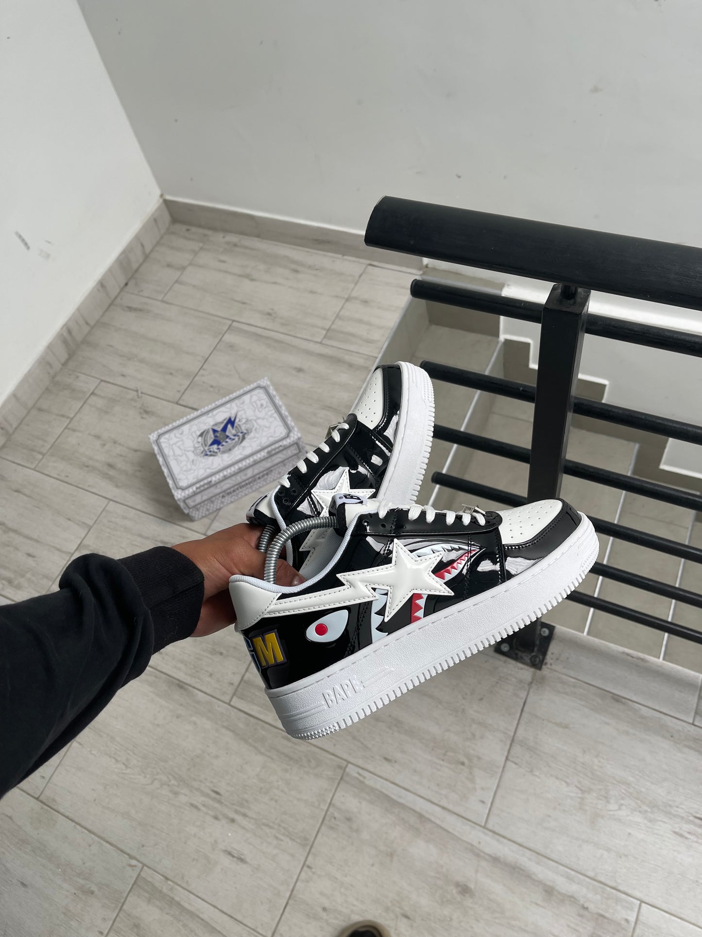 Bape Sta Low Shark Black