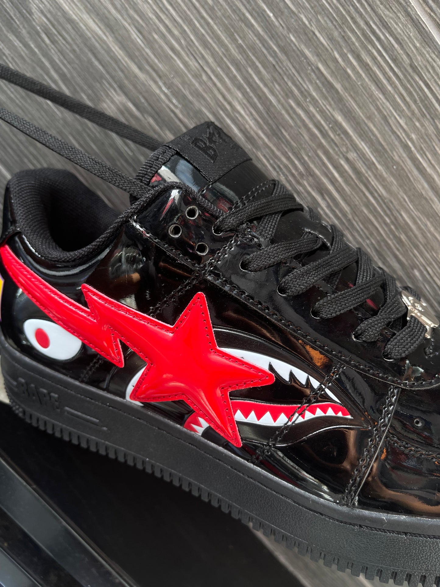 Bape Sta Low Black Shark