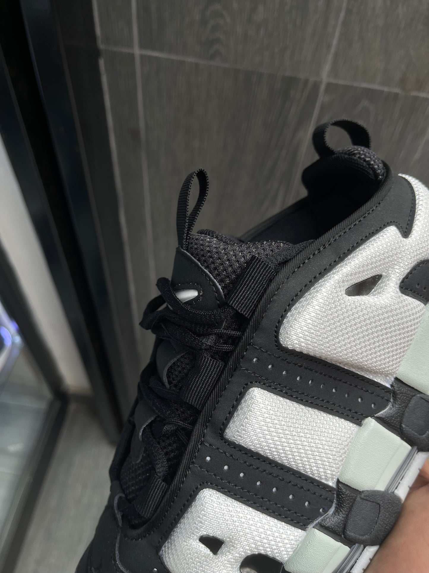 Nike Air More Uptempo Low “Black/White” (Panda)