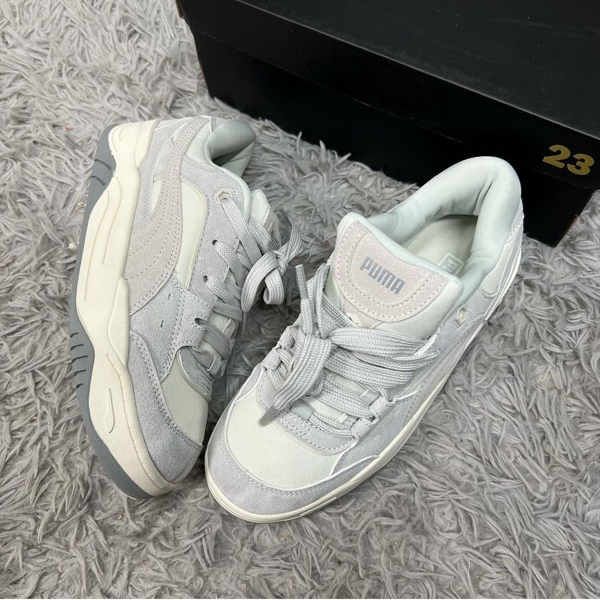 Puma 180 Grey – Estilo Retro Skate 1.1