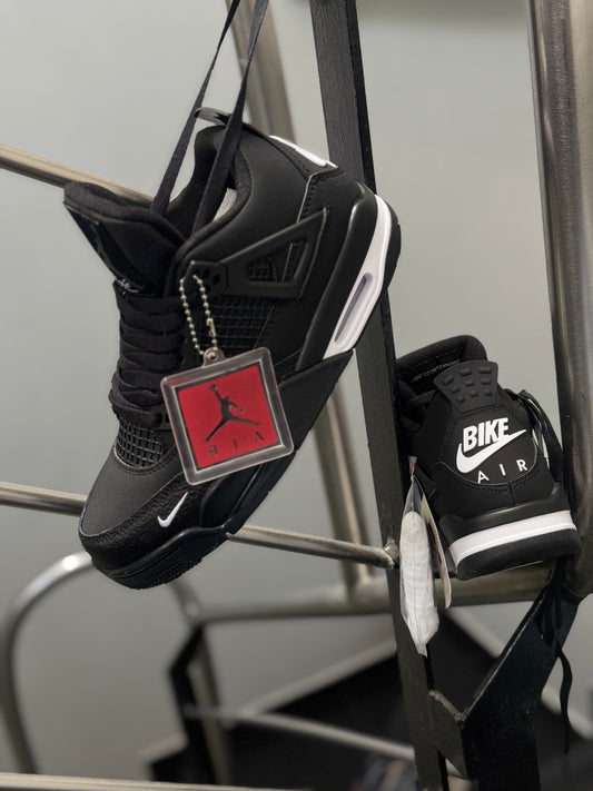 Air Jordan Retro 4 “BIKE X NIGEL SILVESTER BLACK”