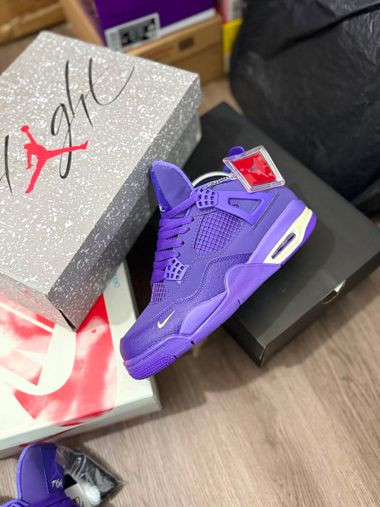 Nike Air Jordan 4 Purple Brick by Brick
