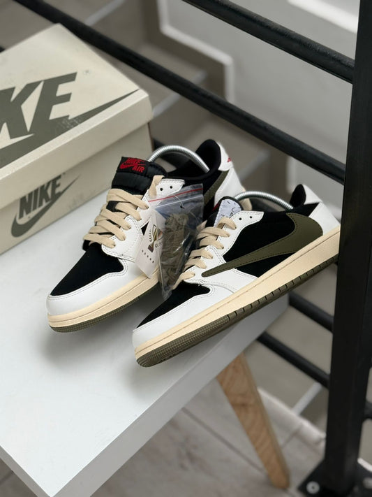 Nike Air Jordan 1 Low OG SP Travis Scott Olive
