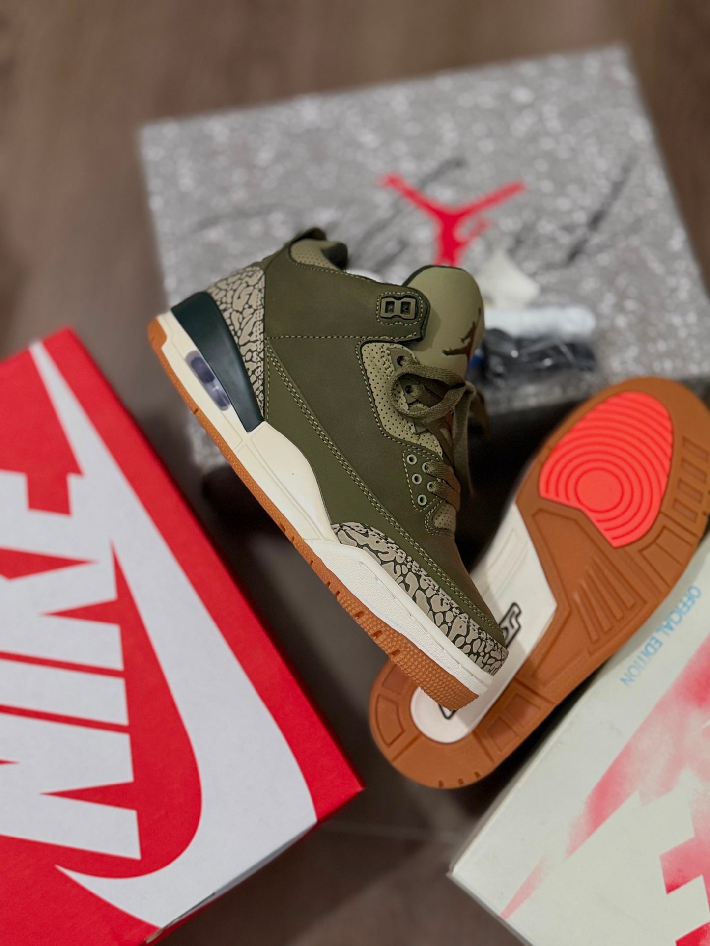 Nike Air Jordan 3 Retro Medium Olive