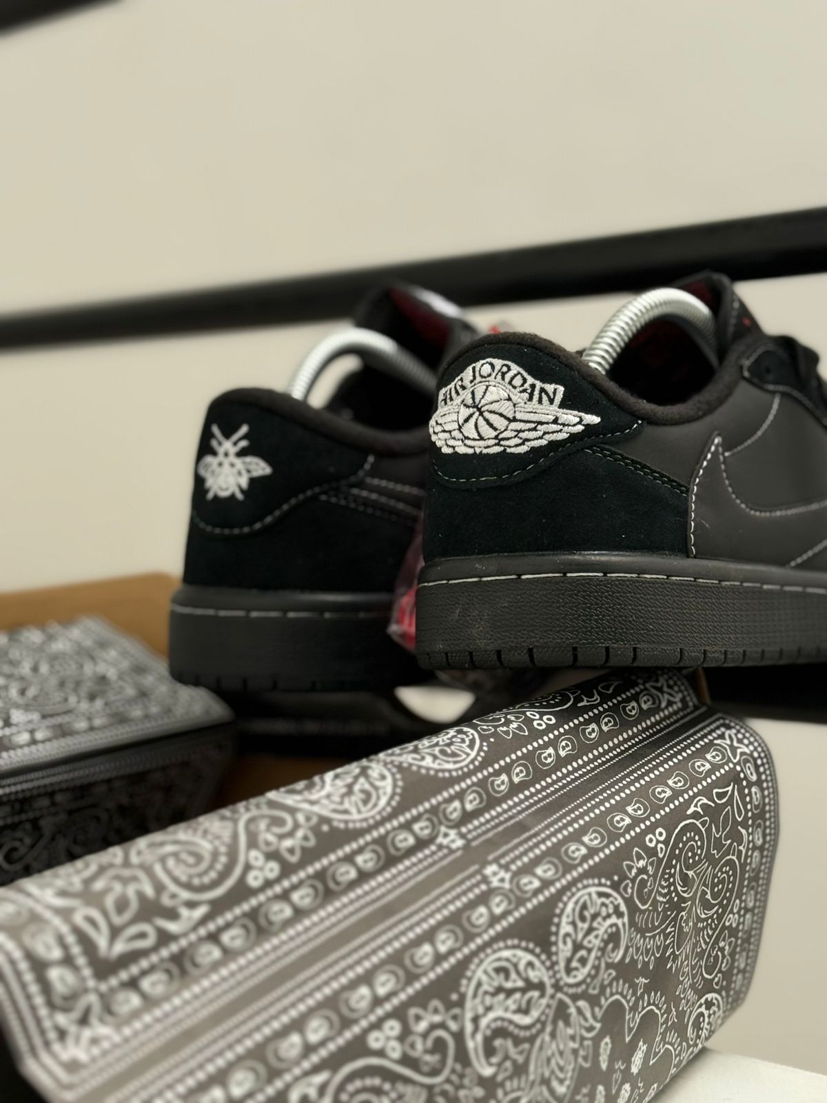 Nike Air Jordan 1 Low Travis Scott Black Phantom