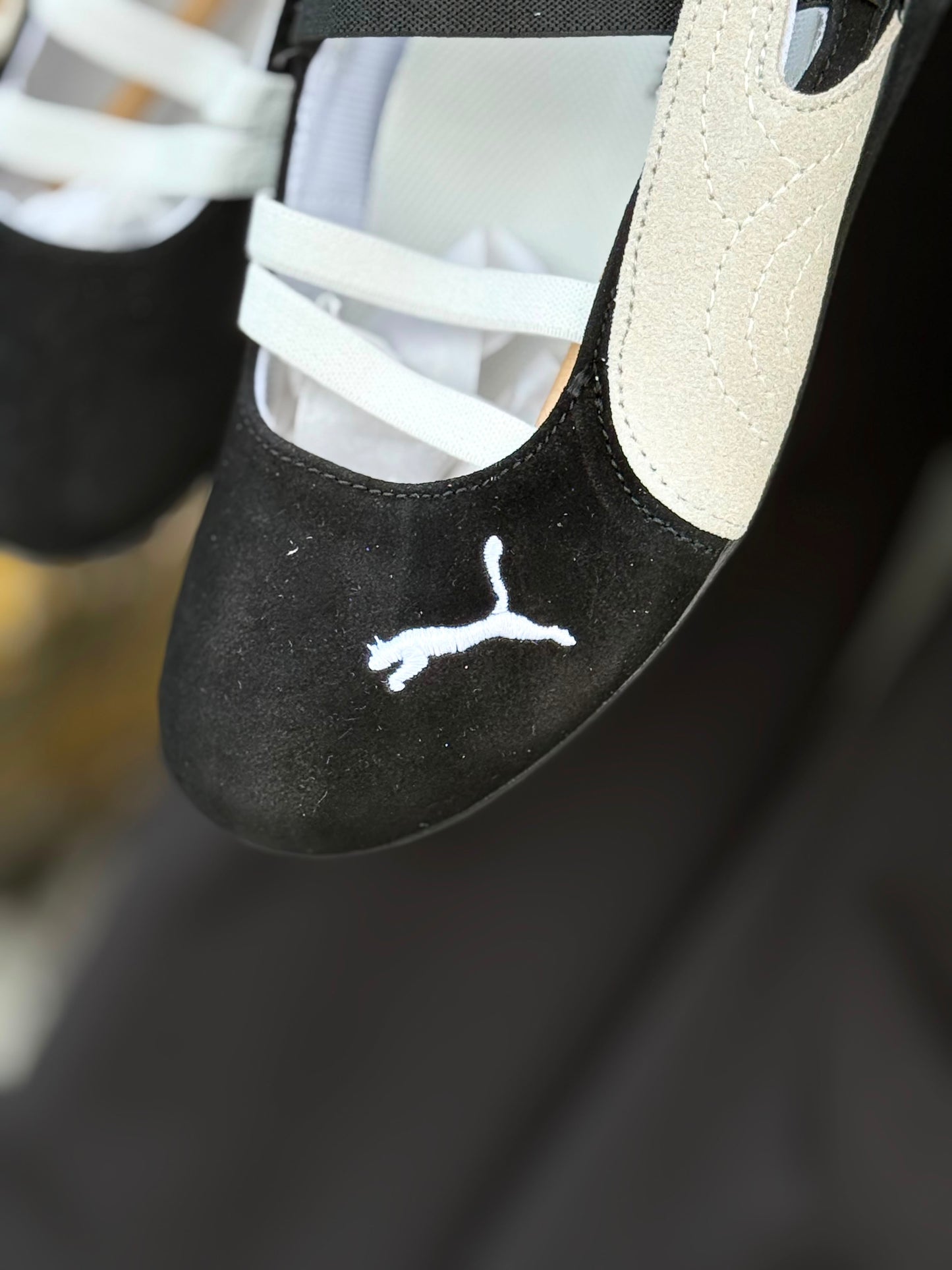 Puma Speedcat Ballet Negra Blanca