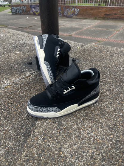 Jordan Retro 3 Black Cement