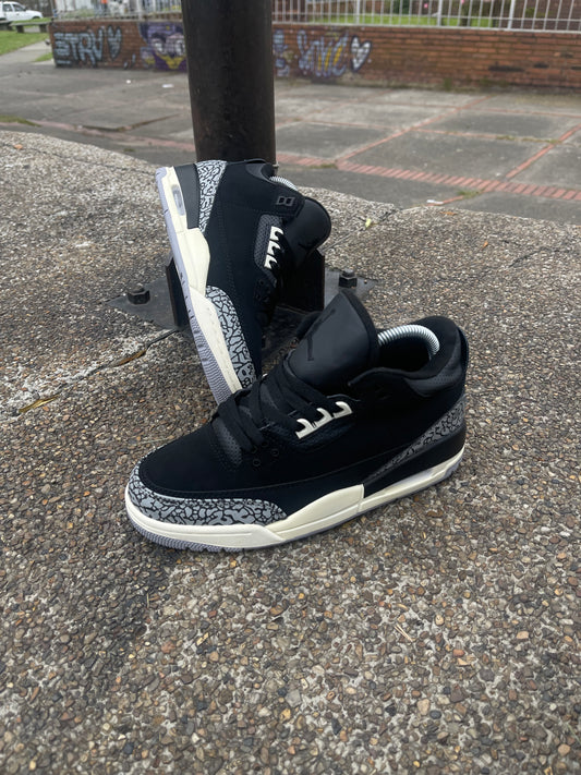 Jordan Retro 3 Black Cement