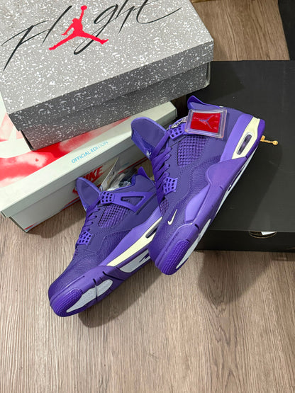Nike Air Jordan 4 Purple Brick by Brick
