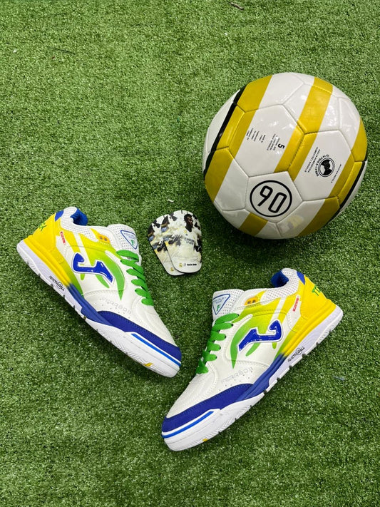 Joma Top Flex Futsal — Blanco/Multicolor
