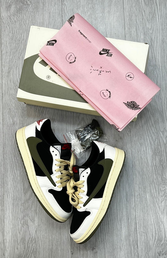 Jordan 1 Low x Travis Scott 'Olive' (1.1)