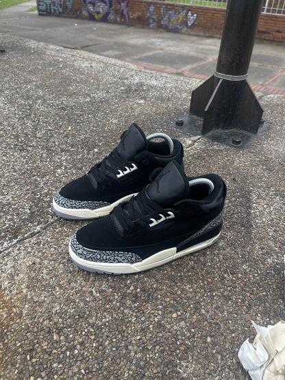 Jordan Retro 3 Black Cement