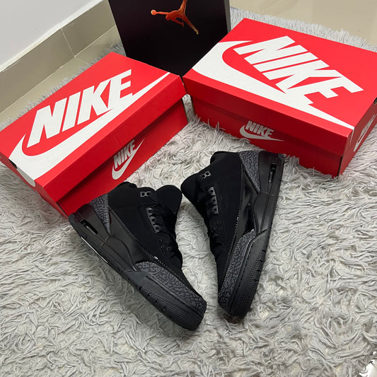 Air Jordan Retro 3 Black (1.1)