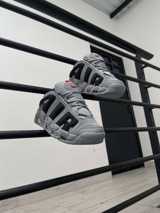 Nike Air More Uptempo Low Gris