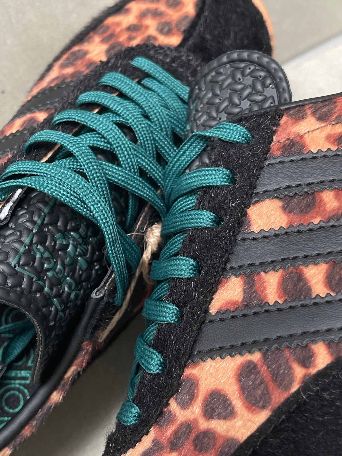 Adidas Tenis SL 72 "Leopard Print Collegiate Green"