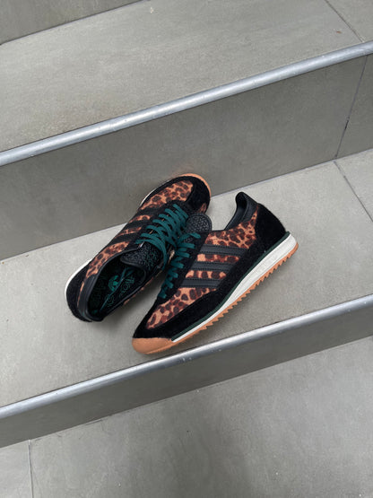 Adidas Tenis SL 72 "Leopard Print Collegiate Green"