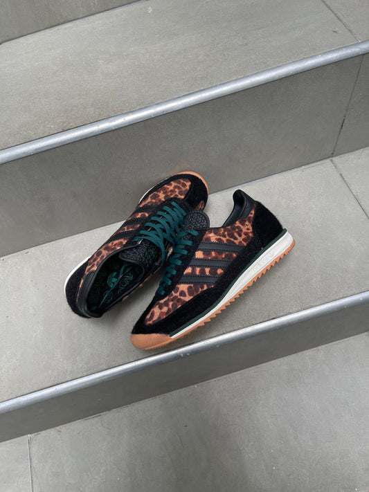 Adidas Tenis SL 72 "Leopard Print Collegiate Green"