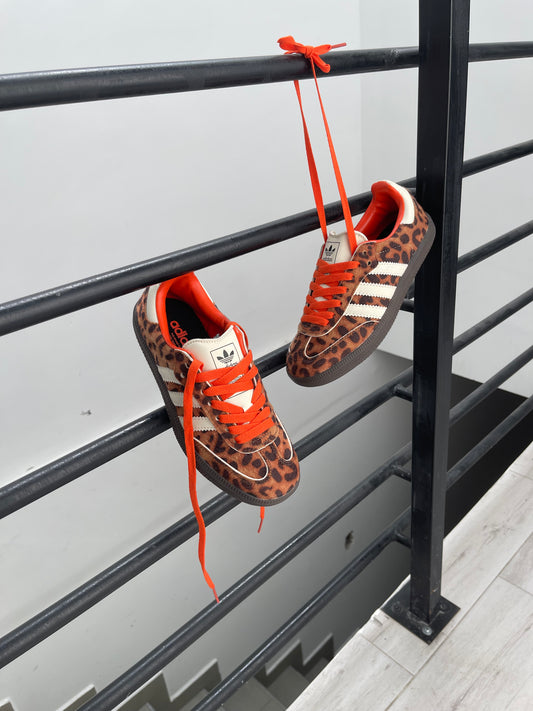 Adidas Samba Leopard Print