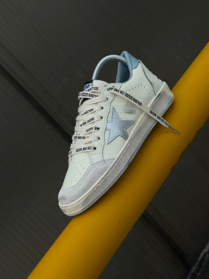 Golden Goose Ball Star blanca azul