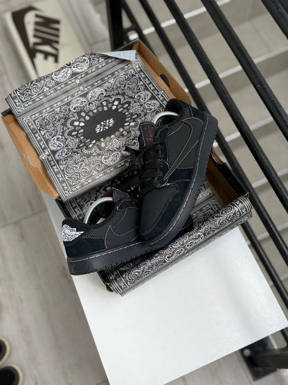 Nike Air Jordan 1 Low Travis Scott Black Phantom