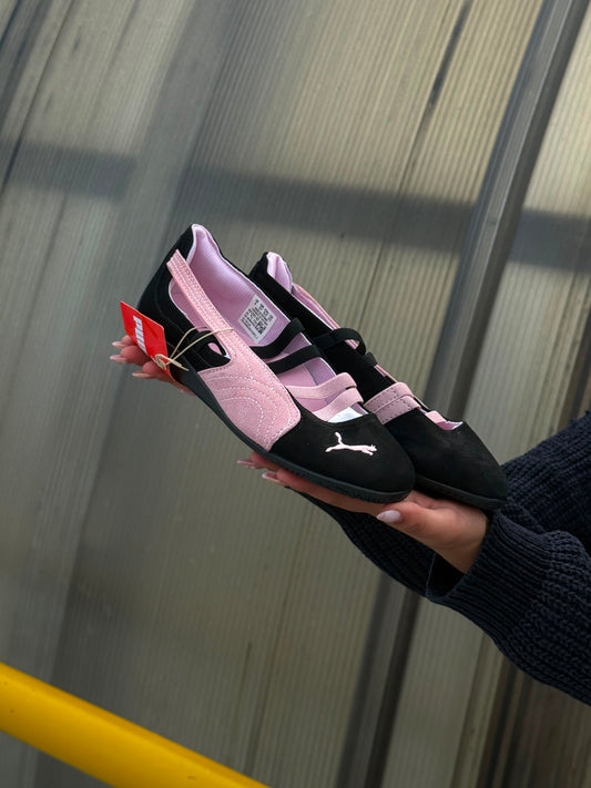 Puma Speedcat Ballet negra Rosada