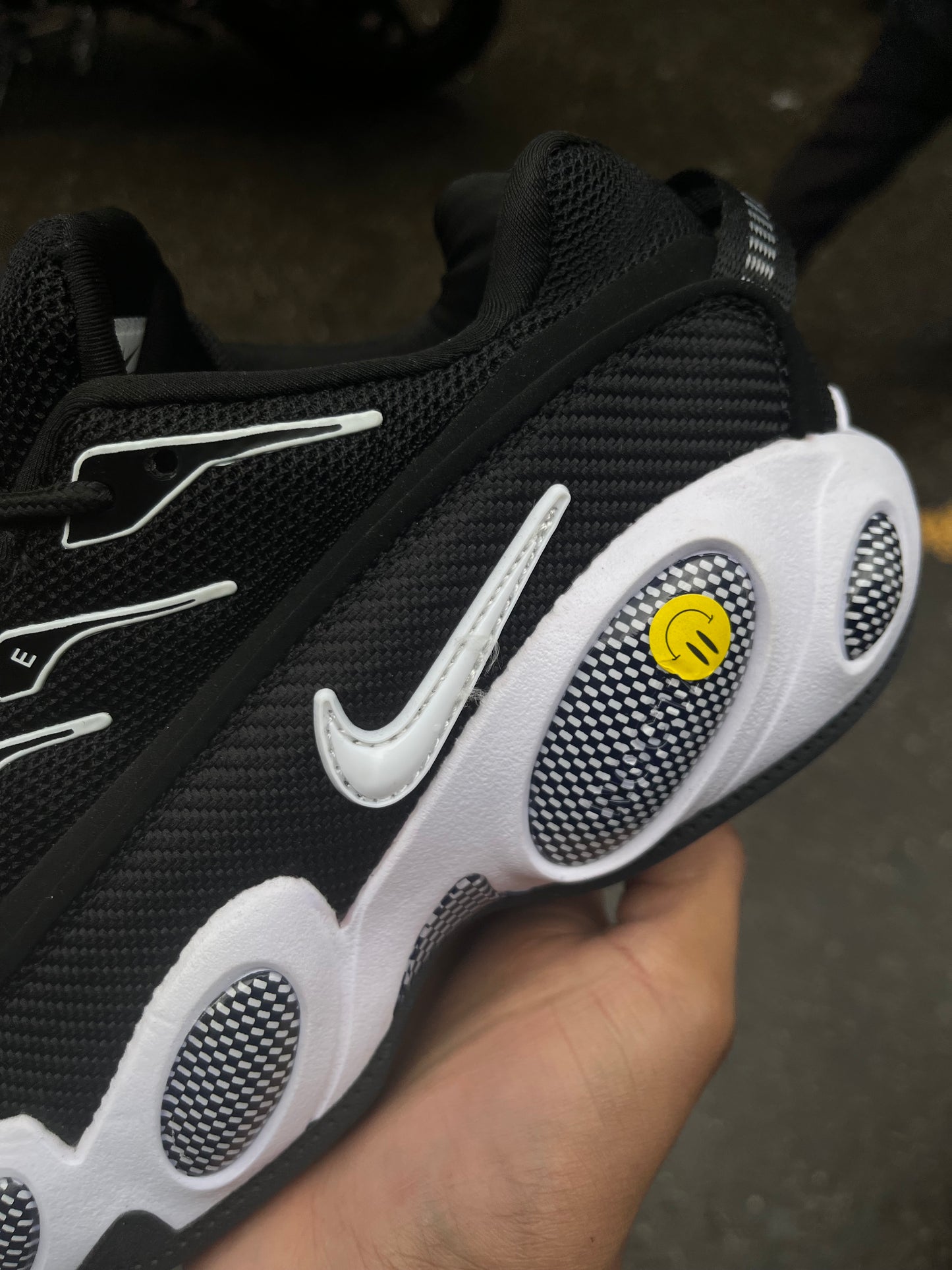 NIKE X NOCTA GLIDE BLACK WHITE