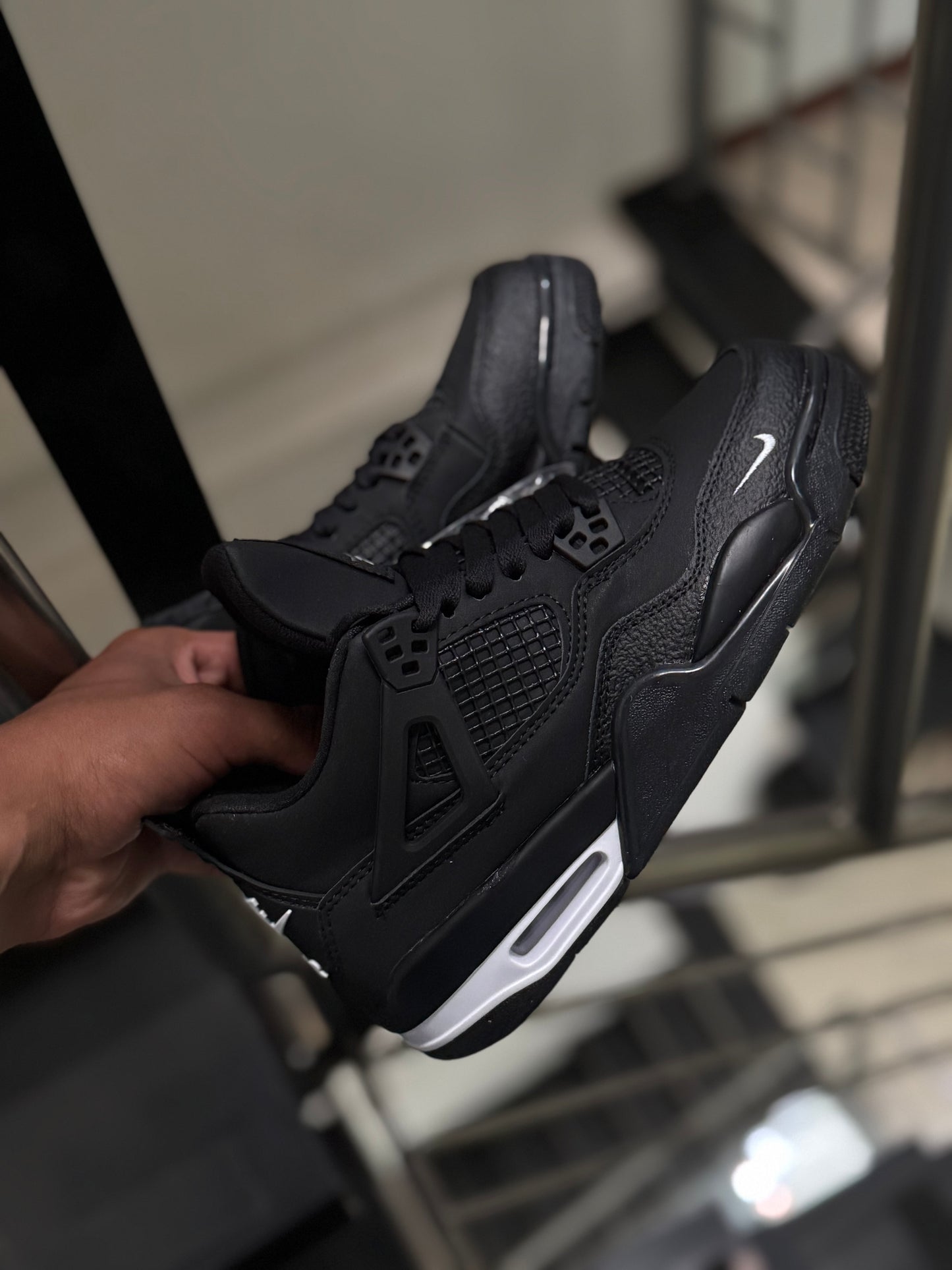 Air Jordan Retro 4 “BIKE X NIGEL SILVESTER BLACK”