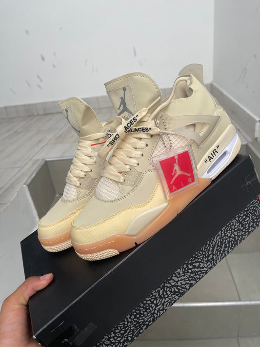 Jordan Retro 4 OFF WHITE